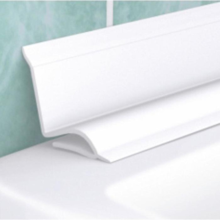 Бордюр на ванну на плитку широкий 1,8м