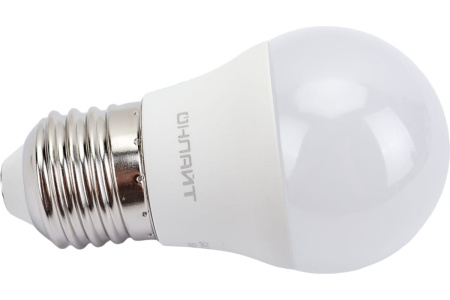 Лампа св/д ОНЛАЙТ шар G45 E27 8W(600lm) 4000K 76x45 OLL-G45-8-230-4K-E27 71627