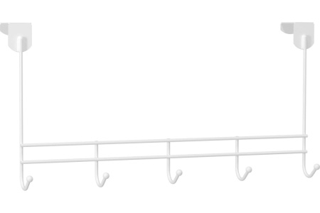 Вешалка надверная 'Нота5' 46*20*8см (белый) ВНД310Б ЗМИ