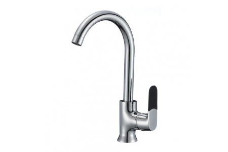 Смеситель для кухни РМС SL123BL-017F однорычажный с высоким изливом