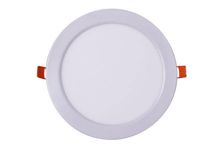 светильник светодиодный Jazzway встр.круг PPL-RPW белый 12W 6500K 960lm d170(150)*25mm IP20