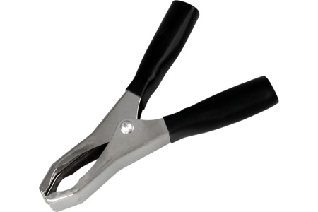 REXANT зажим крокодил 50А 98мм черный, 16-0018