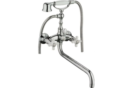 Смеситель для ванны D133806 с длинным изливом 35см