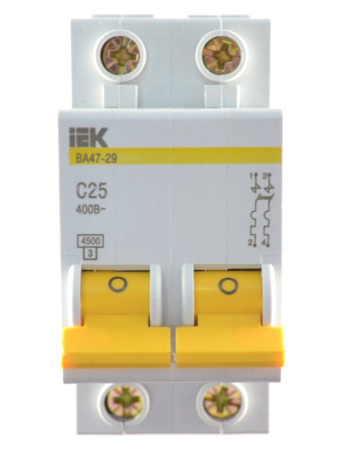 Автомат 2п 10А IEK С