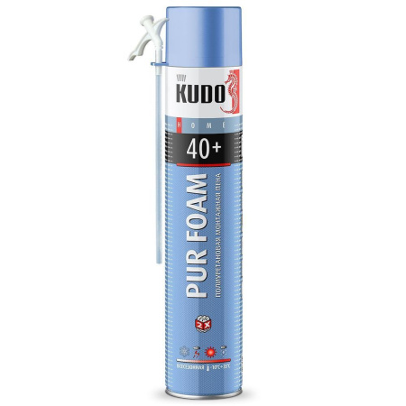 Пена монтажная KUDO HOME 1000мл (700г) 40+