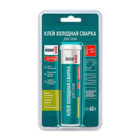 Клей 'Холодная сварка' для стали KU-H102