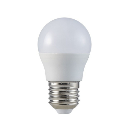 Лампа св/д Ecola шар G45 Е14 5.1W 4000 81х45 