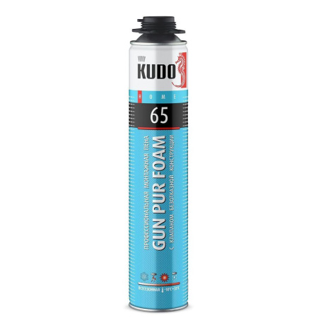 Пена монтажная KUDO HOME 65 PRO всезезон. 750мл