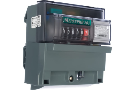Счетчик Меркурий 201.5 ( 5-60 А) мех.1-ф