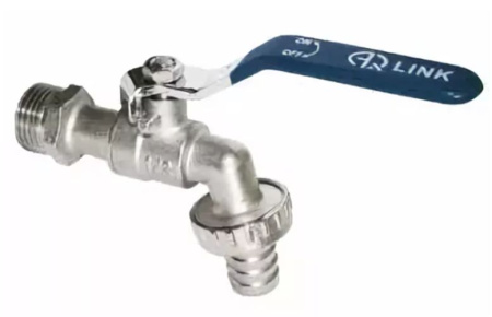 Кран шар д=15 Р с носиком