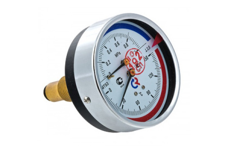 Термоманометр ТМТБ-31Т Dy 80 с нижним подк 1/2 10бар