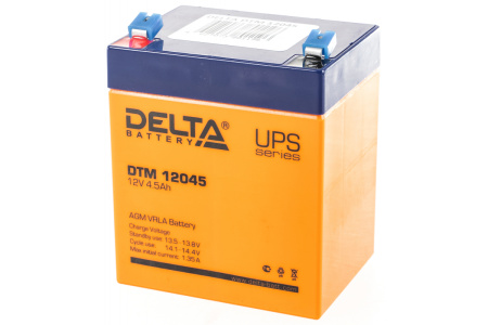 Аккумулятор DT 12045 4,5 А/ч, 12В DELTA