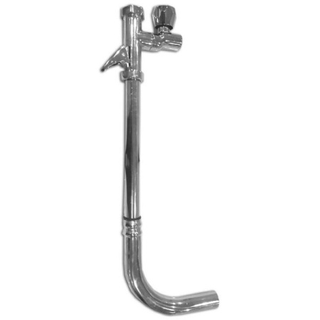 Кран смывной с мет, трубой (7180 )